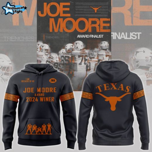 Special Joe Moore Award 2024 Texas Longhorns Hoodie