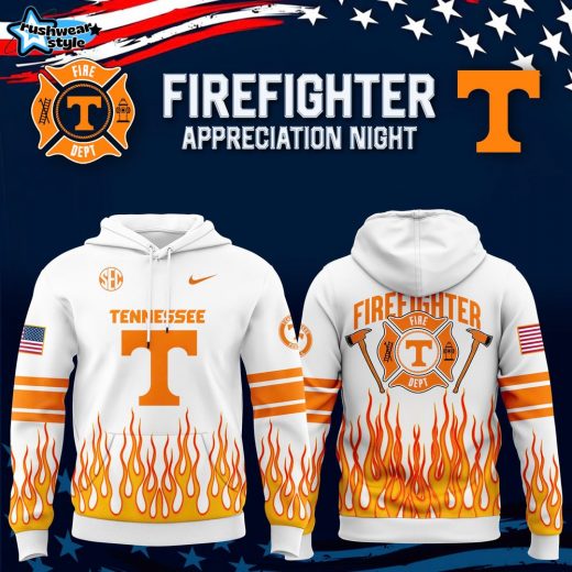 Tennessee Volunteers Football x 2024 Firefighter Appreciation Night Premium Limited Hoodie V2