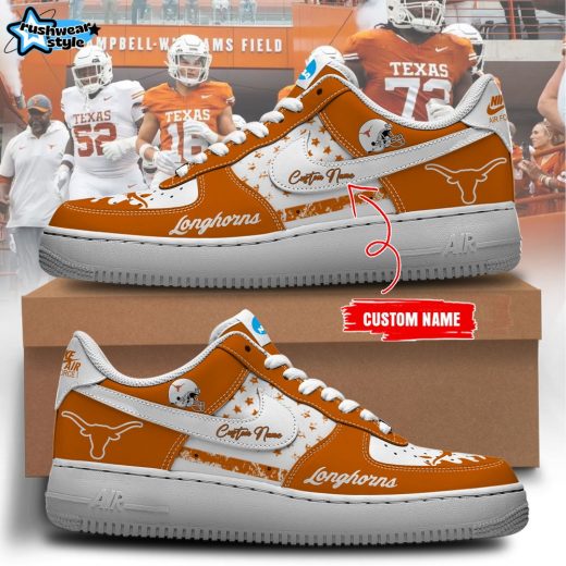 Texas LongHorns New Personalized Shoes 2025 LIMITED EDITION Air Force 1