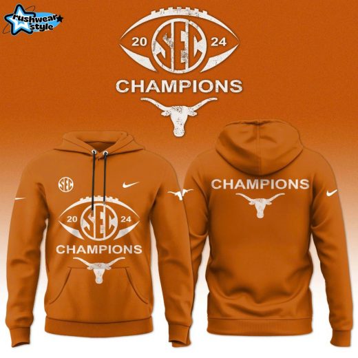 Texas Longhorns Football Hoodie Orange