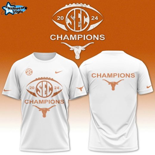 Texas Longhorns Football TShirt White