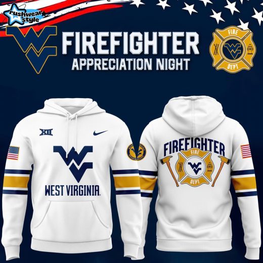 West Virginia Football x 2024 Firefighter Appreciation Night Premium Limited Hoodie