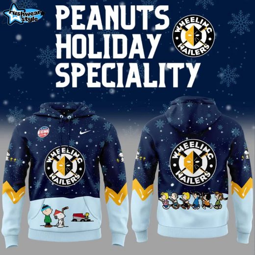 Wheeling Nailers Peanuts & Snoopy Night Nike Hoodie