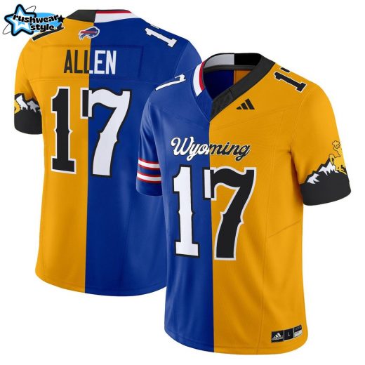 Wyoming Cowboys Split Vapor Limited Jersey