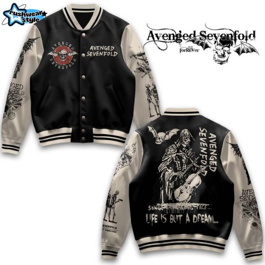 Avenged Sevenfold BASEBALL JACKET