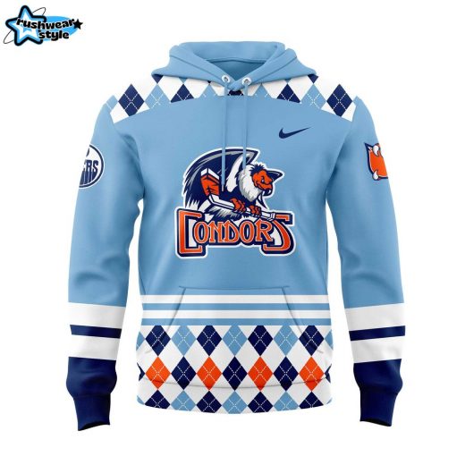 Bakersfield Condors Crispy Bacon Dash Uniform Action Hoodie – Hockey Fan Special Edition