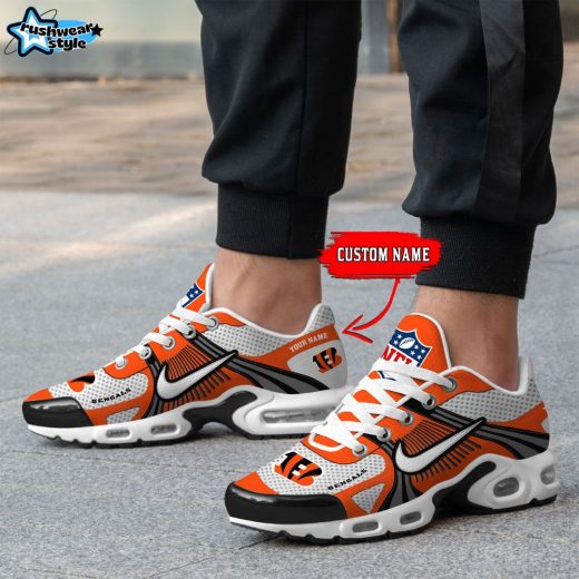 Cincinnati Bengals Nike TN Shoes – Men’s NFL Themed Sneakers