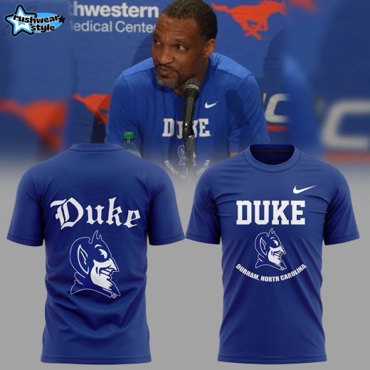 Coach Chris Carrawell New Blue T-Shirt – Basketball Coaching Tribute