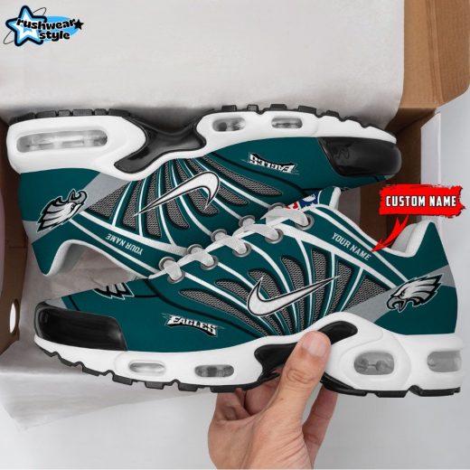 Customized NFL Eagles Air Cushion Sport Shoes