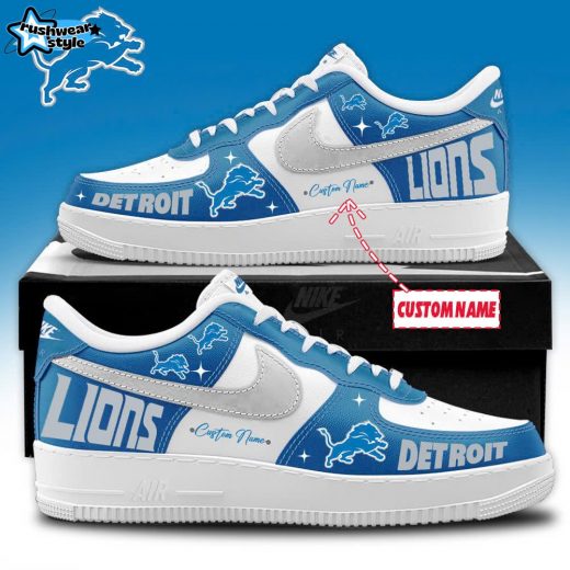 Detroit Lions Limited Edition Shoes AF1 – Exclusive NFL Sneakers