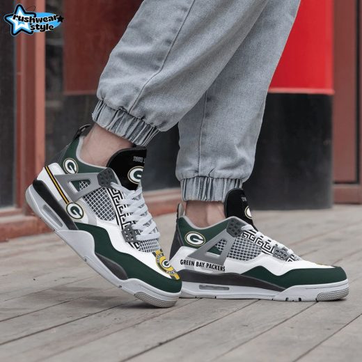 Green Bay Packers Air Jordan 4 Sneaker – Limited Edition NFL Footwear