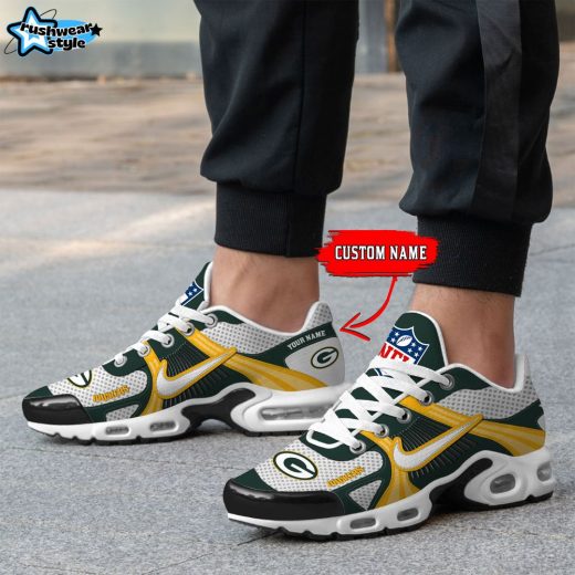 Green Bay Packers Nike TN Shoes – NFL Men’s Game Day Sneakers