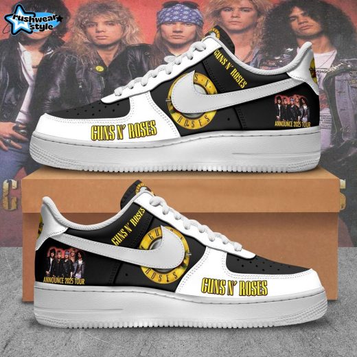 Guns N’ Roses Premium Air Force 1 Sneakers (Limited Edition)