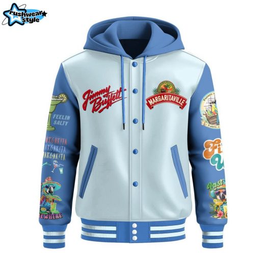 JBT Hooded Baseball Jacket