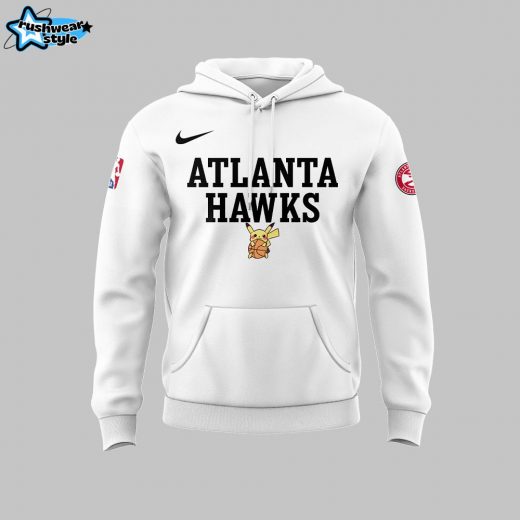 Limited Edition Atlanta Hawks X Pokemon Night Hoodie 2025