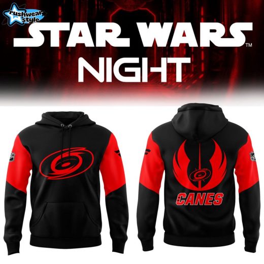 Limited Edition Carolina Hurricanes x Star Wars Night 2025 Hoodie