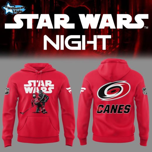 Limited Edition Carolina Hurricanes x Star Wars Night 2025 Hoodie V2