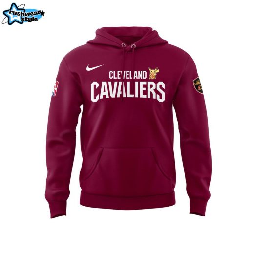 Limited Edition Cleveland Cavaliers x Pokémon Night Hoodie 2025