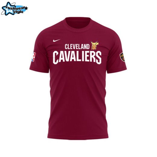 Limited Edition Cleveland Cavaliers x Pokémon Night T-Shirt 2025