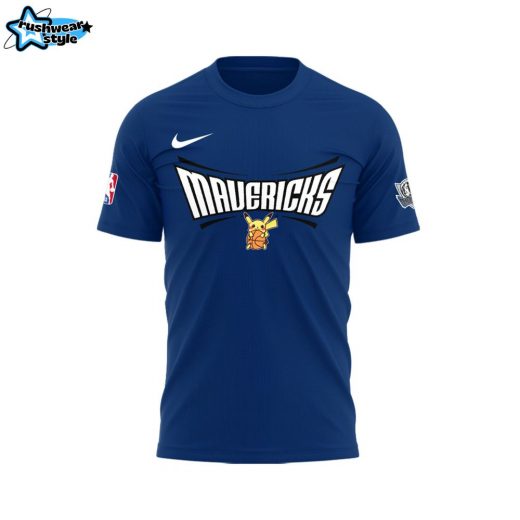 Limited Edition Dallas Mavericks x Pokémon Night T-Shirt 2025