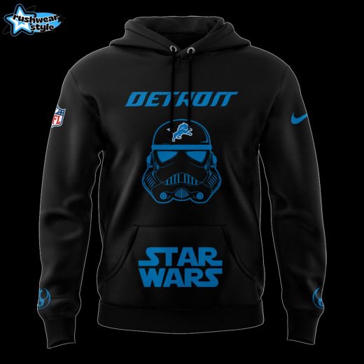 Limited Edition Detroit Lions X Star Wars Hoodie Gift For Fan 2025 V2 – Star Wars NFL Collaboration