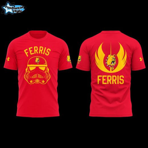 Limited Edition Ferris State Hockey x Star Wars Night 2025 TShirt