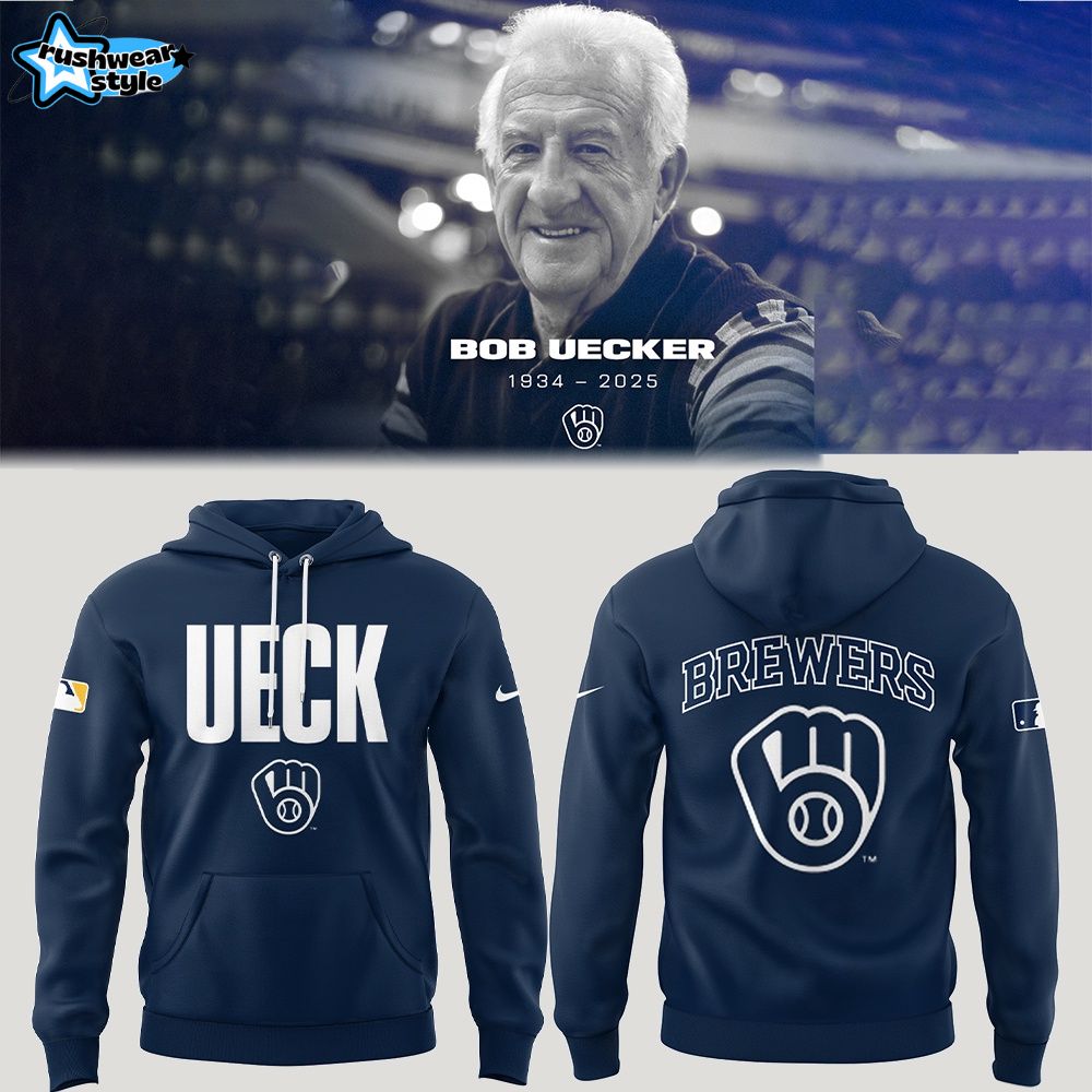 Limited Edition Honoring The Legend, Brewers Icon & Baseball Hall Of Famer Bob Uecker Hoodie Limited Edition Honoring The Legend, Brewers Icon & Baseball Hall Of Famer Bob Uecker Hoodie