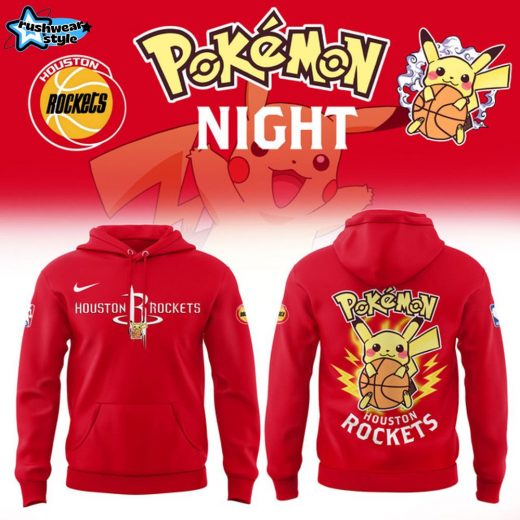 Limited Edition Houston Rockets x Pokémon Night Hoodie