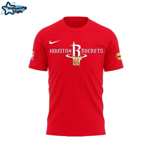 Limited Edition Houston Rockets x Pokémon Night T-Shirt 2025