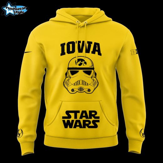 Limited Edition Iowa Basketball X Star Wars Hoodie 2025 – College Basketball Apparel