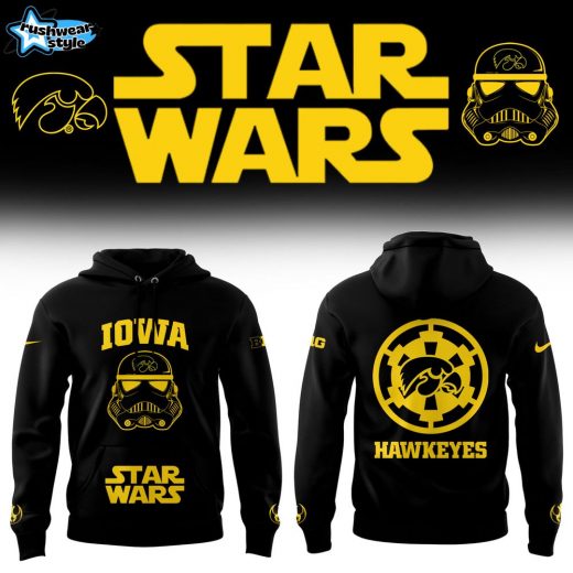 Limited Edition Iowa Basketball X Star Wars Hoodie 2025 V2 – Star Wars Sports Gear