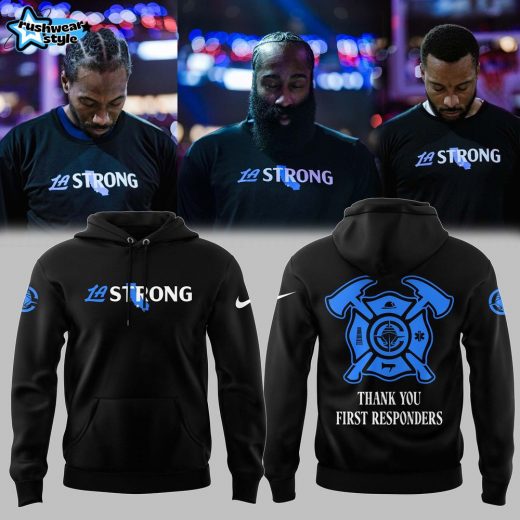 Limited Edition Los Angeles Clippers LaStrong Black Hoodie