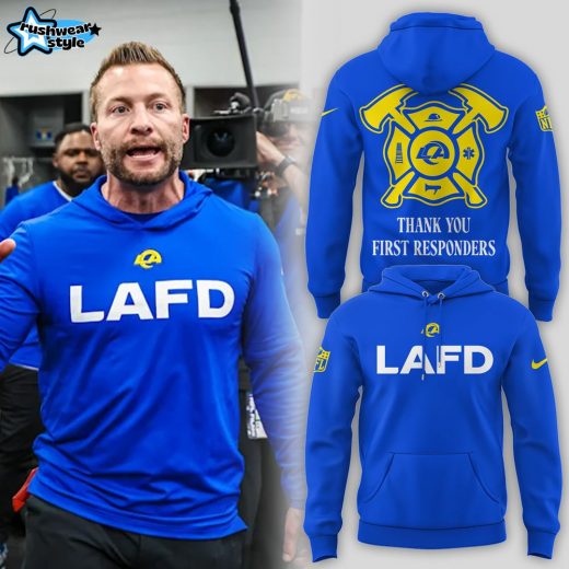 Limited Edition Los Angeles Rams LAFD Hoodie