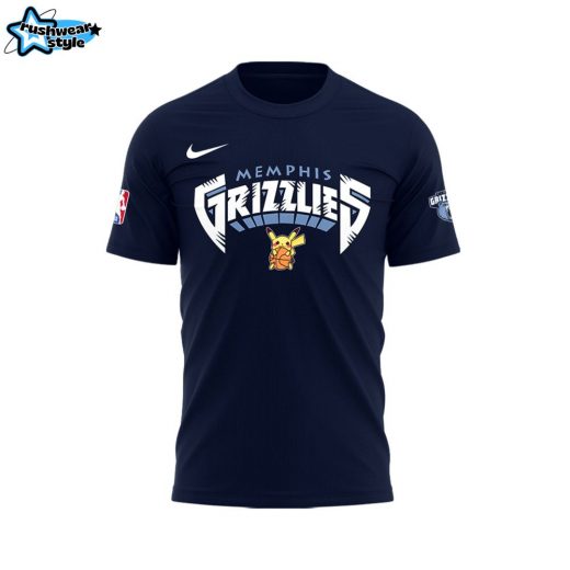 Limited Edition Memphis Grizzlies x Pokémon Night T-Shirt 2025