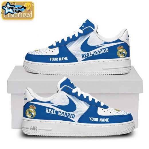 Limited Edition Real Madrid AF1 Shoes | Blue Variant