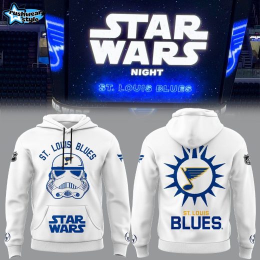 Limited St. Louis Blues X Star Wars Hoodie – NHL Meets Star Wars Hoodie