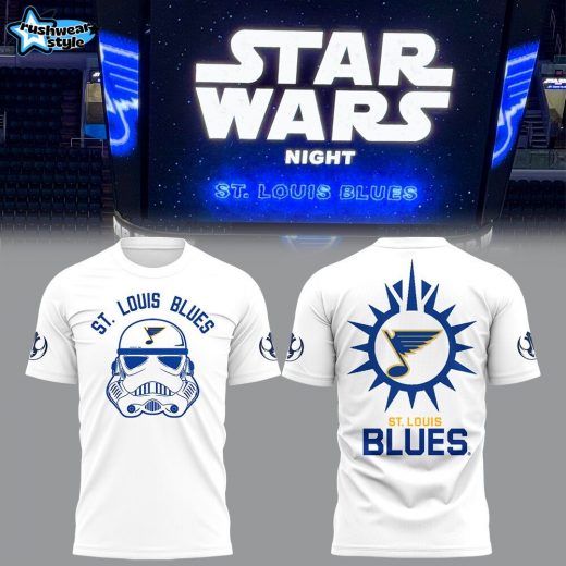 Limited St. Louis Blues X Star Wars T-Shirt – NHL Star Wars Collaboration