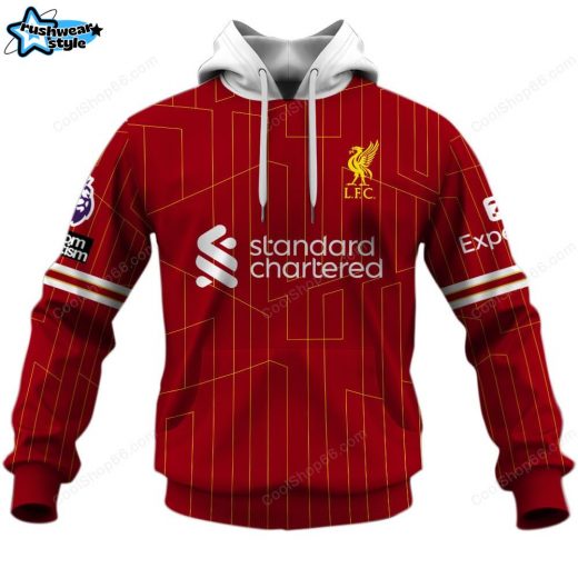 Liverpool F.C Home Jersey Hoodie