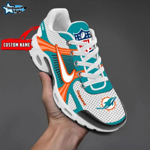 Miami Dolphins Nike TN Shoes – Men’s NFL Game Day Shoes