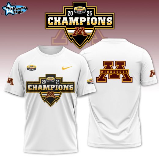 Minnesota Football Duke’s Mayo Bowl Champions T-shirt