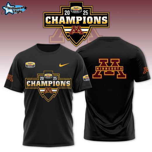 Minnesota Football Duke’s Mayo Bowl Champions T-shirt