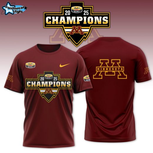 Minnesota Football Duke’s Mayo Bowl Champions T-shirt V2