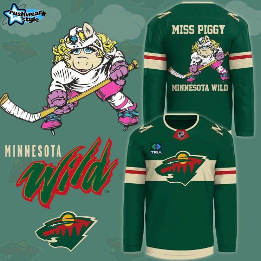 Miss Piggy Minnesota Wild Jersey | Limited Collection