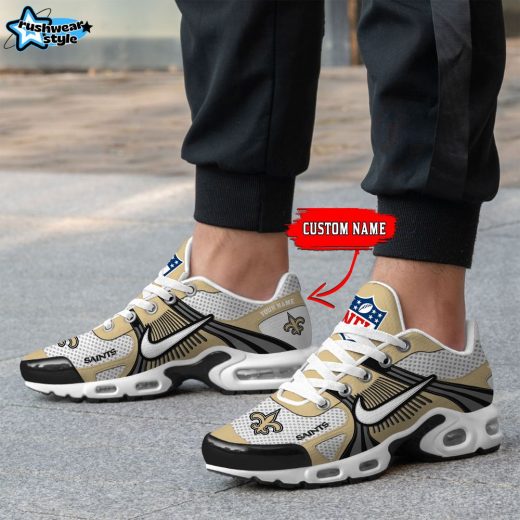 New Orleans Saints Nike TN Shoes – Men’s Stylish NFL Sneakers