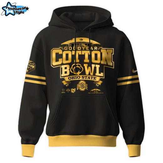 Ohio State Buckeyes NCAA Cotton Bowl Champions Limited Edition Hoodie 2025