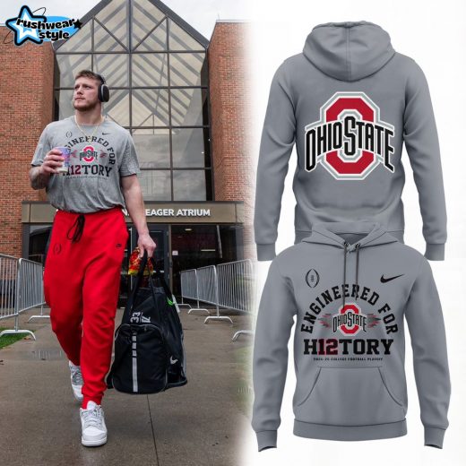 Ohio State Football “Engineered for H12tory” Hoodie