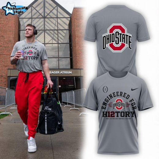 Ohio State Football “Engineered for H12tory” T-Shirt