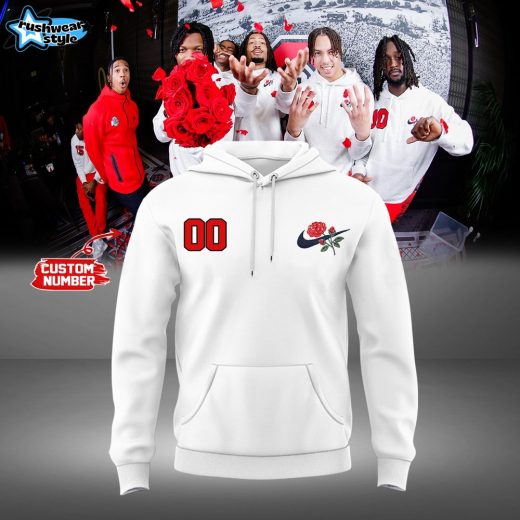 Ohio State Football Rose Bowl Personalized Number Hoodie