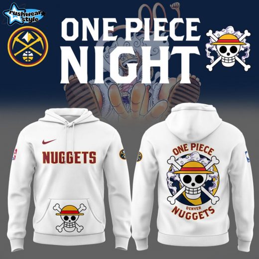 One Piece Luffy x Denver Nuggets Limited Edition Hoodie