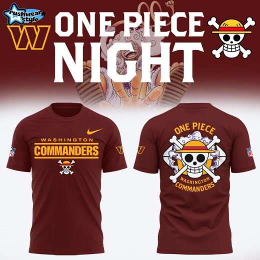 One Piece X Commanders Limited Edition Shirt – Anime Football T-Shirt